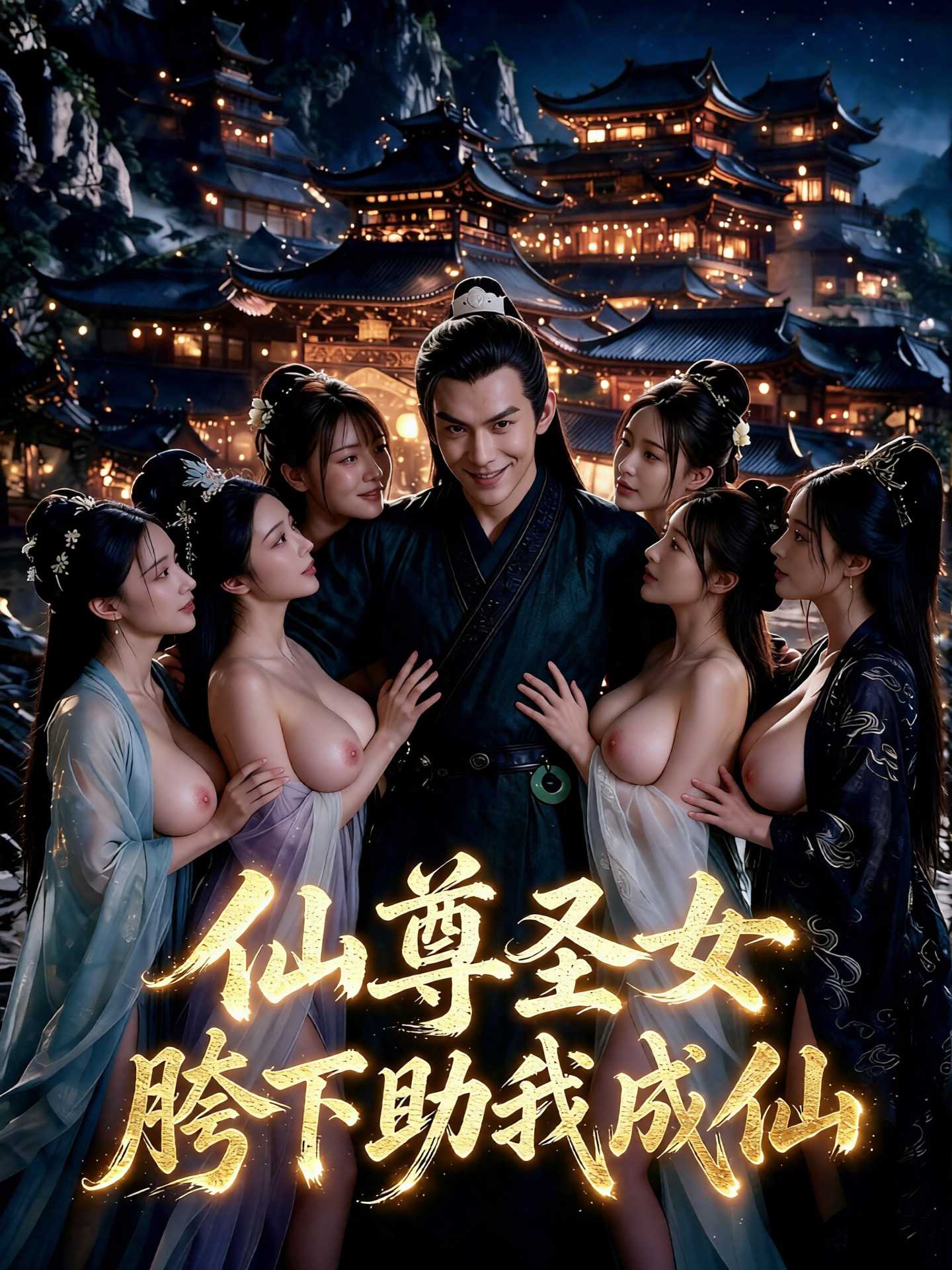 【AI成人短剧】仙尊圣女胯下助我成