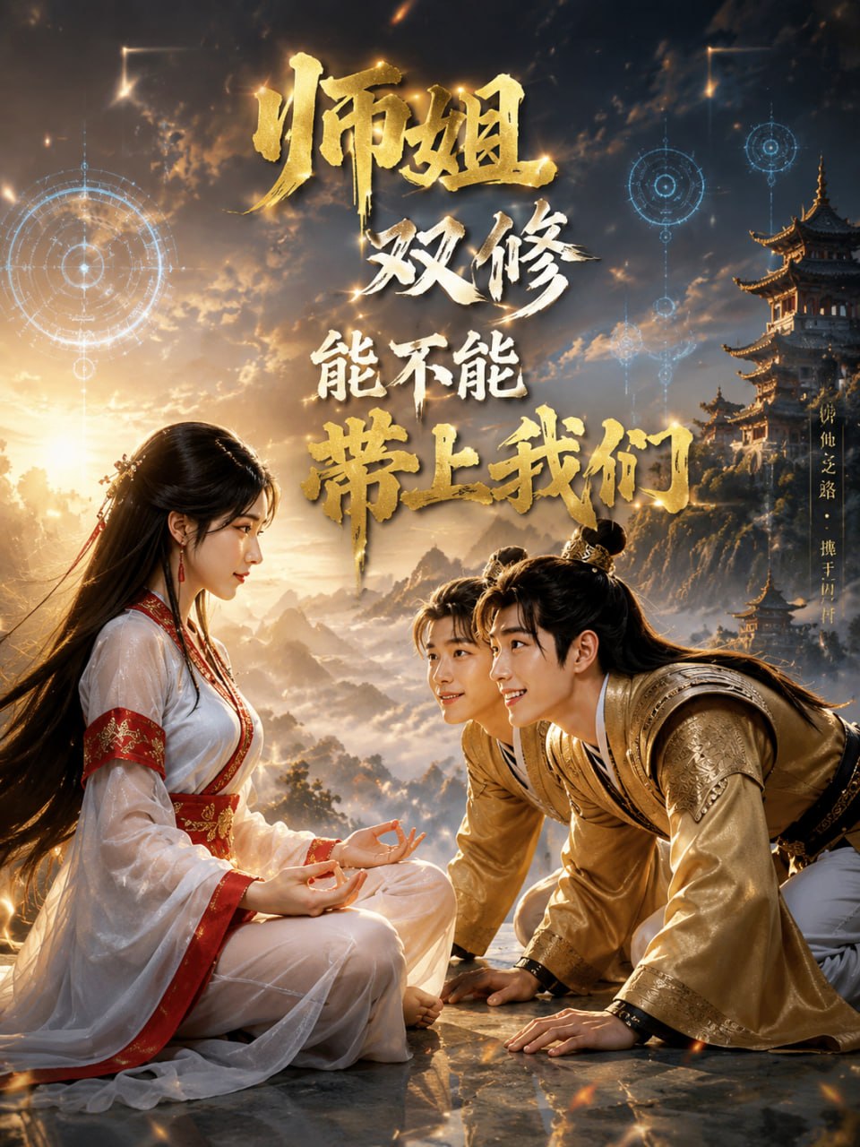 【AI成人漫剧】师姐双修能不能带上我们