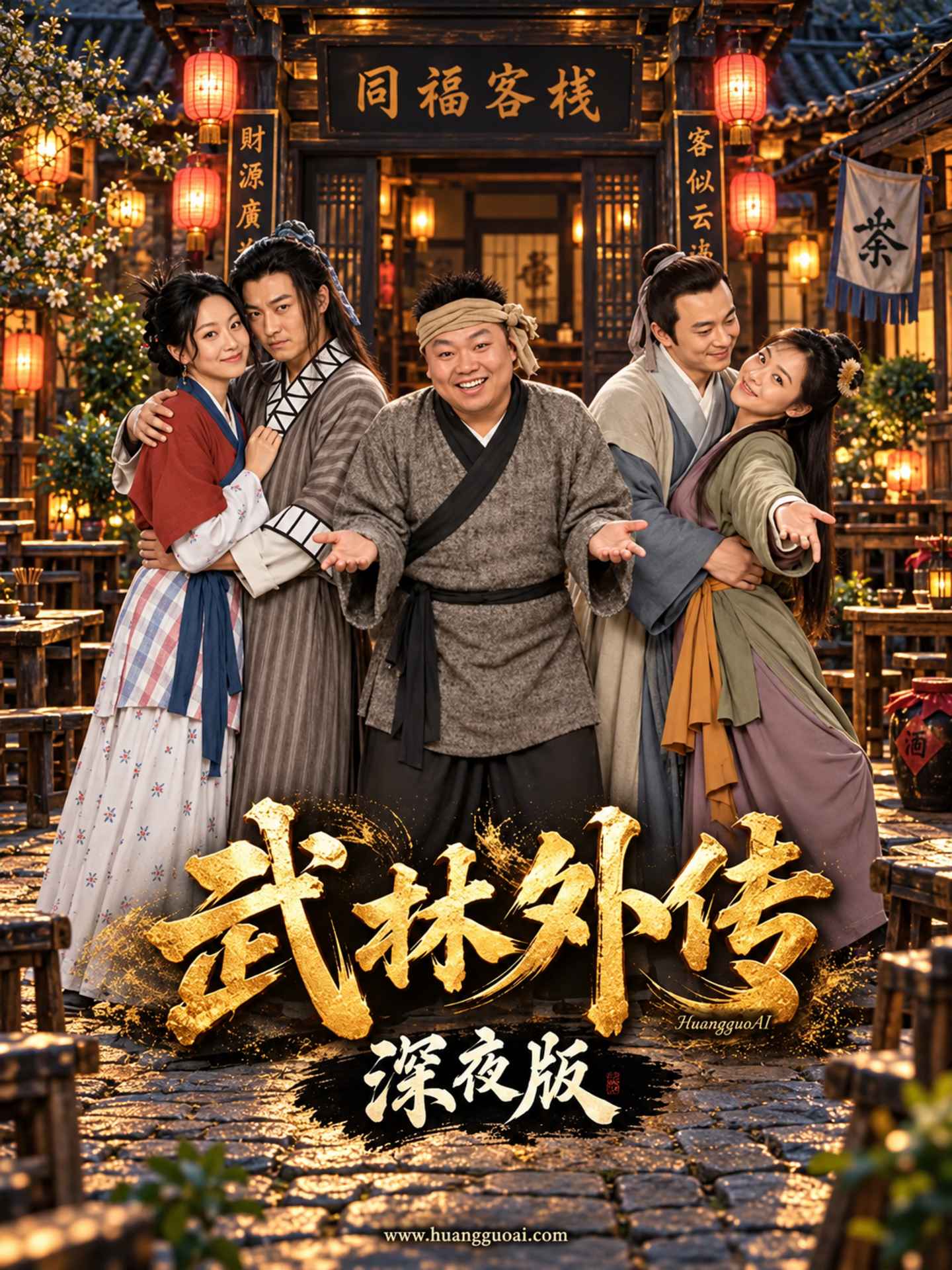 【AI成人短剧】武林外传深夜版
