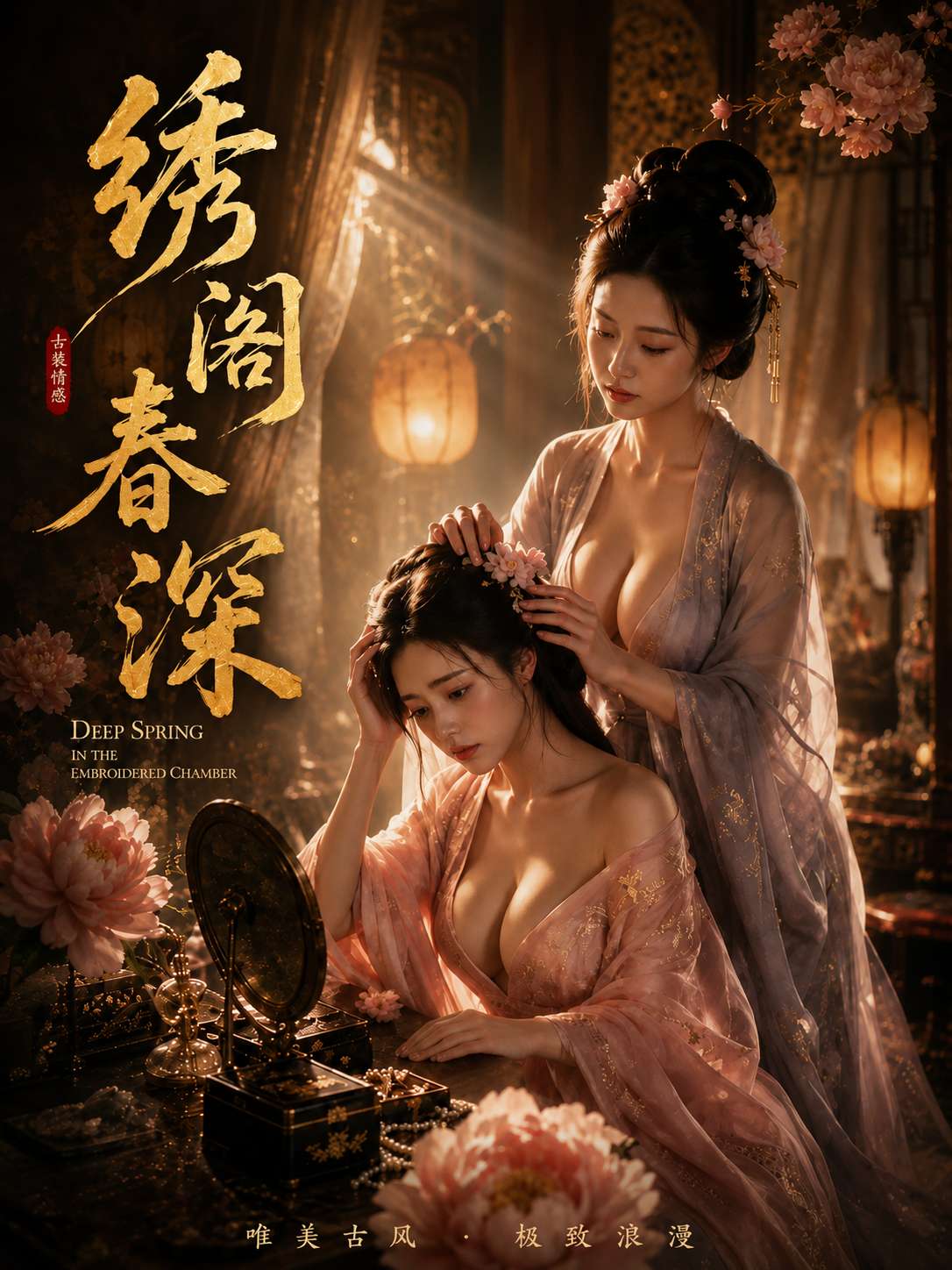 【AI成人短剧】绣阁春深